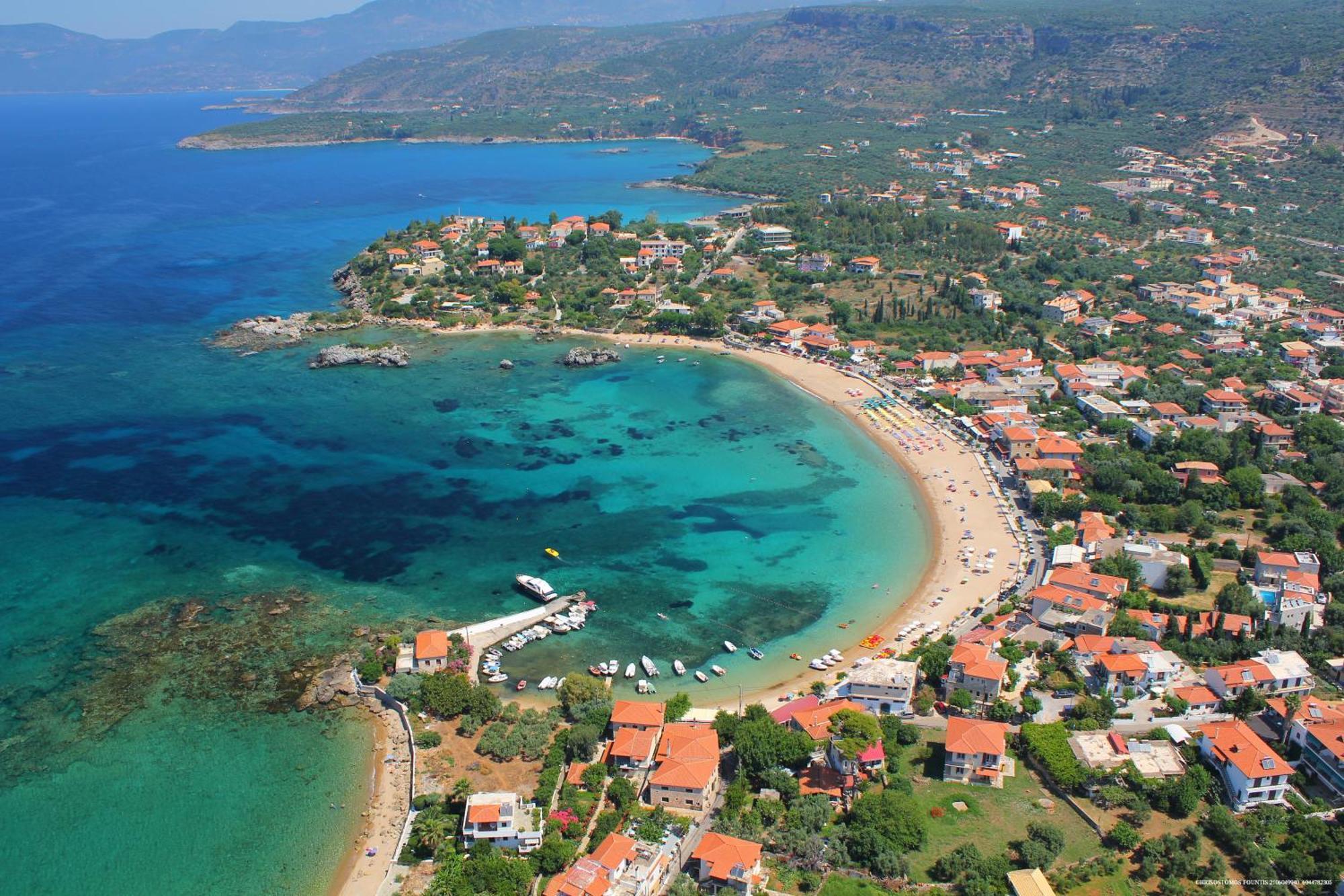 Lefktron Hotel Stoupa Ngoại thất bức ảnh